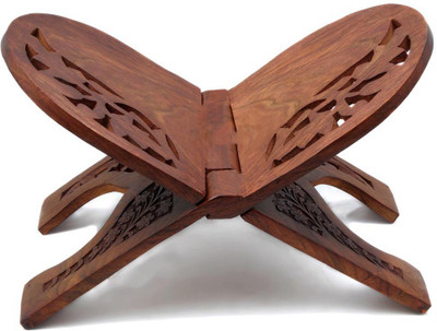Woodde Handmade Foldable Book Reading Stand Big Made up of Wood Wooden Brown Book Rest(Width (Open) = 34 cm : Height (Open) = 38 cm)
Woodde Handmade Foldable Book Reading Stand Big Made up of Wood Wooden Brown Book Rest(Width (Open) = 34 cm : Height (Open) = 38 cm)