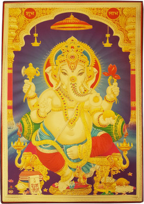Gold Art 4 U Ganpati Religious Frame