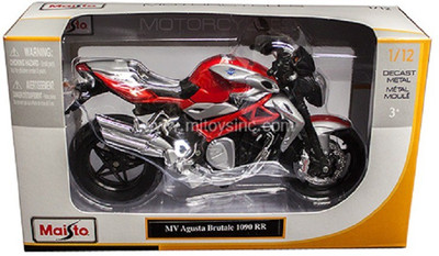 Maisto 1:12 MV Agusta F3 Serie Oro 2012 - Red Silver(Red & Silver)