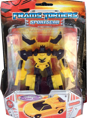 Gauba Traders TRANSFORMERS AUTOBOT YELLOW CAR(Multicolor)