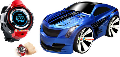 Toys Bhoomi Powerful 2.4Ghz Voice Command Smart Watch Controlled High Speed RC Race Car with LED Head Lights(Blue)
Toys Bhoomi Powerful 2.4Ghz Voice Command Smart Watch Controlled High Speed RC Race Car with LED Head Lights(Blue)