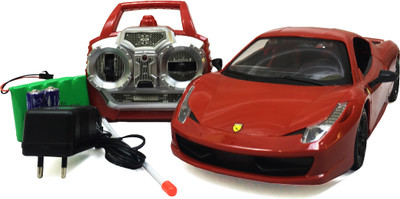 Jack Royal Ferrari Car With Opening Doors and real suspensions(Red)
