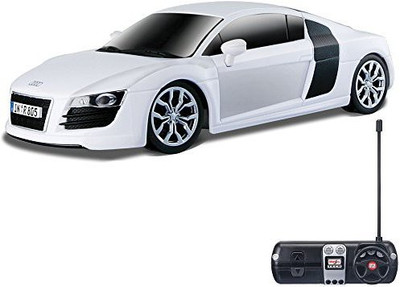 Maisto R/C 124 Scale Audi R8 V10 Radio Control Vehicle(White)