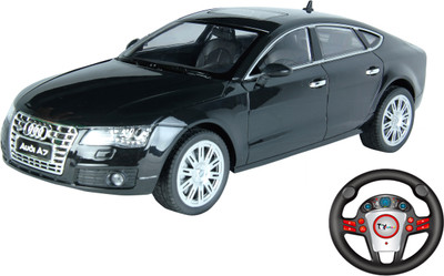 Toy House Officially Licensed�1:16�Audi A7 Rechargeable car with Gravity sensor steering Remote(Black)
Toy House Officially Licensed�1:16�Audi A7 Rechargeable car with Gravity sensor steering Remote(Black)