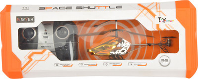 Toy House 2.4GHz 3 channel space shuttle Heli & Dronescopter with Gyroscope and lights, Orange (Orange)(Orange)
Toy House 2.4GHz 3 channel space shuttle Heli & Dronescopter with Gyroscope and lights, Orange (Orange)(Orange)