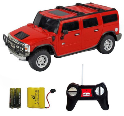 SONI Hummer H2 Remote Control Rechargeable 1:24 SUV(Red)