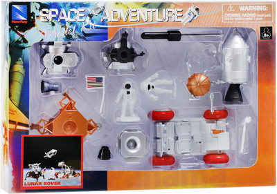 New-Ray NewRay Space Adventure Lunar Rover Model Kit(White)