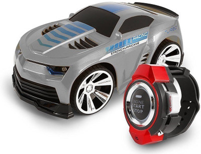 Building Mart Powerful 2.4Ghz Voice Command Smart Watch Controlled High Speed RC Race Car with LED Head Lights(Silver)
Building Mart Powerful 2.4Ghz Voice Command Smart Watch Controlled High Speed RC Race Car with LED Head Lights(Silver)