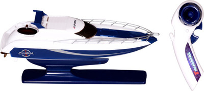 Montez 4ch 2.4g High Speed Cruise Ship Remote Control Rc Boat Blue(Blue)