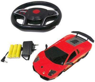 AM Enterprises Red Gravity Sensing Rechargeable Remote Control Car(Red)
