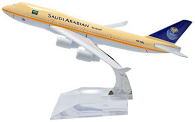 Tang Dynasty International 1:400 16cm Boeing B-747 Saudi Arabian Airlines Metal Airplane Model Plane Toy(Multicolor111)
Tang Dynasty International 1:400 16cm Boeing B-747 Saudi Arabian Airlines Metal Airplane Model Plane Toy(Multicolor111)