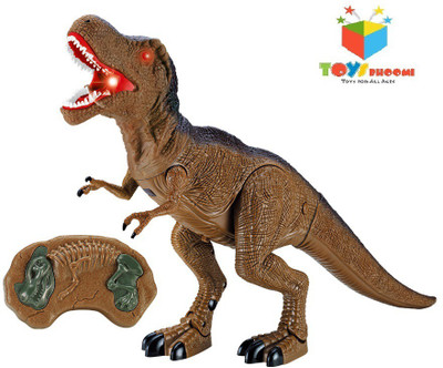 Toys Bhoomi Infrared Control Walking & Roaring RC Tyrannosaurus Dinosaur(Multi)