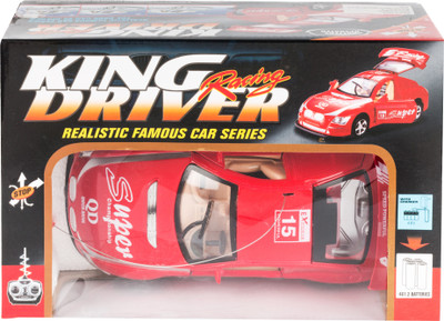 Walk Over Totally Toys King Driver Remote Control Racing Car(Red)
