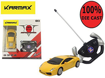 Karmax 100% Die-cast R/C Car 1:26 Scale(Yellow)