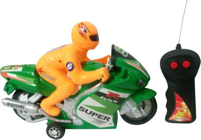 Khareedi Remote Control Super Bike Multicolour Blue,Red & Green(Multicolor)