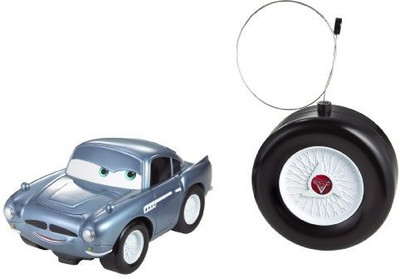Mattel Cars 2 R/C Bub Rides Finn Mcmissile Vehicle(Grey)
