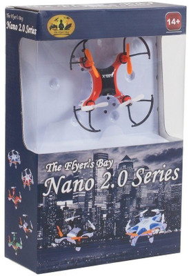 The Flyer's Bay Nano Quadcopter with Lights & Gyro Stabilization(Multicolor)
The Flyer's Bay Nano Quadcopter with Lights & Gyro Stabilization(Multicolor)