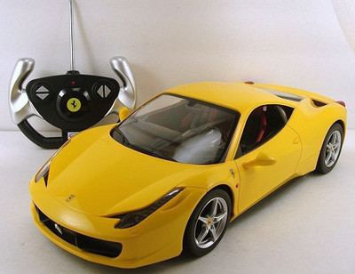 Toyhouse Radio Remote Control 1:14 Ferrari 458 Italia RC Scale Model Car Yellow (Yellow)(Yellow)
Toyhouse Radio Remote Control 1:14 Ferrari 458 Italia RC Scale Model Car Yellow (Yellow)(Yellow)