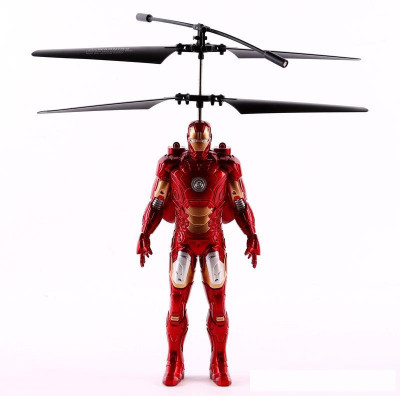 ToysBuggy Flying Avengers Iron Man Induction Control Aircraft(Red)