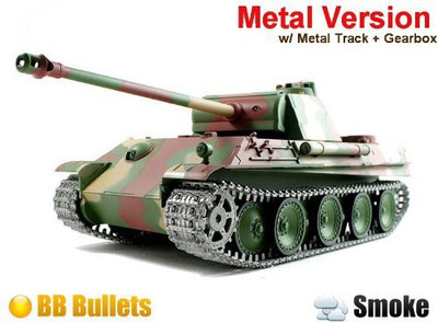 HengLong 1/16 German Panther Type G Airsoft RC Battle Tank Smoke & Sound(Multicolor)
HengLong 1/16 German Panther Type G Airsoft RC Battle Tank Smoke & Sound(Multicolor)