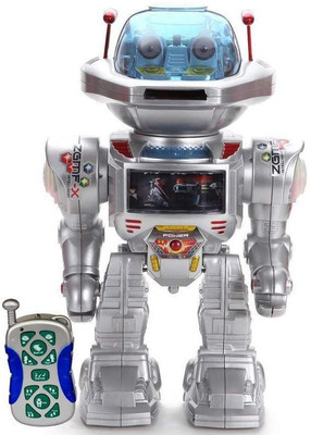 Techhark Space Walker Shooter Intelligent Robot(Silver)