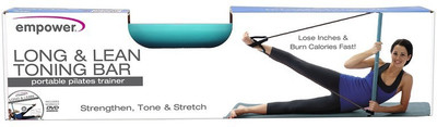 Empower Pilates Band Fitness Band(Purple, Maroon, Pack of 1), Maroon;purple