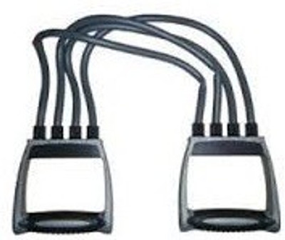 Aerofit Super Expandable Adjustable Toning Resistance Tube(Grey)