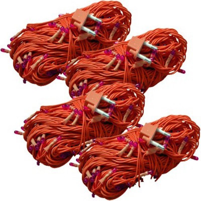 A To Z Traders 265 inch Red Rice Lights(Pack of 4)