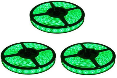 Mufasa 195 inch Green Rice Lights(Pack of 3)