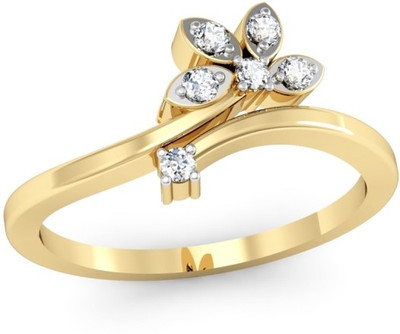 Kataria Jewellers The Gisela American Diamond 92.5 BIS Hallmarked Silver Ring, Yellow
Kataria Jewellers The Gisela American Diamond 92.5 BIS Hallmarked Silver Ring, Yellow