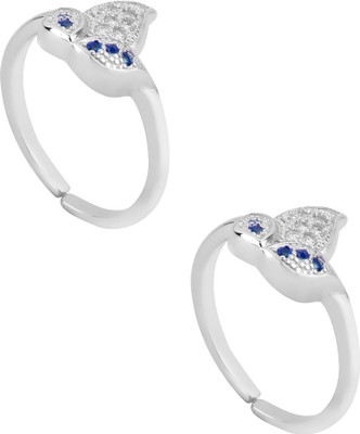 Jewel99 Princess Delight Sterling Silver Swarovski Zirconia Platinum Plated Toe Ring
Jewel99 Princess Delight Sterling Silver Swarovski Zirconia Platinum Plated Toe Ring