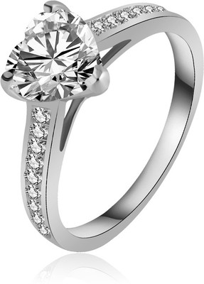 Jewels Galaxy Luxuria Copper Ring, White