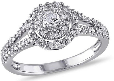 Kiara Jewellery Sterling Silver Swarovski Zirconia Rhodium Plated Ring, White
Kiara Jewellery Sterling Silver Swarovski Zirconia Rhodium Plated Ring, White