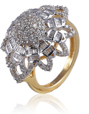 Jisha Cocktail Inspiration 14kt Diamond Yellow Gold ring
