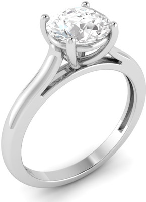 Ciemme 1.55Ct. White Rhodium Plated Solitaire Collection Jewellery Sterling Silver Cubic Zirconia Gold-plated Plated Ring
Ciemme 1.55Ct. White Rhodium Plated Solitaire Collection Jewellery Sterling Silver Cubic Zirconia Gold-plated Plated Ring