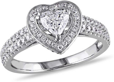 Kiara Jewellery Sterling Silver Swarovski Zirconia Rhodium Plated Ring, White
Kiara Jewellery Sterling Silver Swarovski Zirconia Rhodium Plated Ring, White