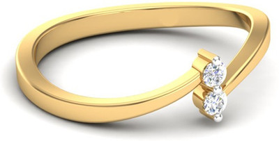 Kataria Jewellers The Cammi American Diamond 92.5 BIS Hallmarked Silver Ring, Yellow
Kataria Jewellers The Cammi American Diamond 92.5 BIS Hallmarked Silver Ring, Yellow