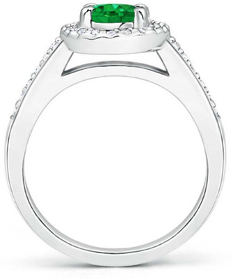 Kiara Jewellery Silver Cubic Zirconia Rhodium Plated Ring