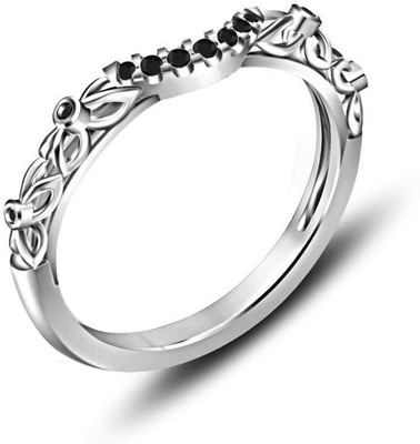 Anopchand Tilokchand Jewellers Silver Cubic Zirconia Gold-plated Plated Ring, Platinum
Anopchand Tilokchand Jewellers Silver Cubic Zirconia Gold-plated Plated Ring, Platinum