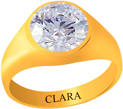 Clara Zircon 9.3 carat or 10.25ratti Panchdhatu Silver Cubic Zirconia Yellow Gold Plated Ring
Clara Zircon 9.3 carat or 10.25ratti Panchdhatu Silver Cubic Zirconia Yellow Gold Plated Ring