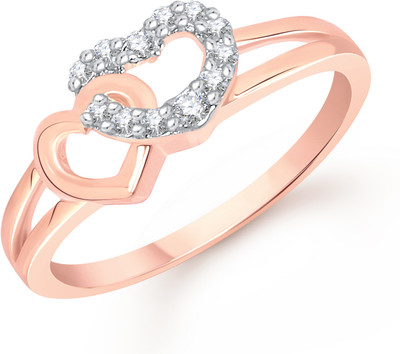 VK Jewels Adored Togetherness Heart Valentine Alloy Cubic Zirconia Gold-plated Plated Ring, Copper
VK Jewels Adored Togetherness Heart Valentine Alloy Cubic Zirconia Gold-plated Plated Ring, Copper