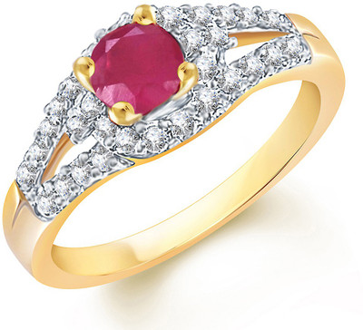Sukkhi Delightful Alloy Cubic Zirconia Gold-plated, Rhodium Plated Ring, Gold;white
Sukkhi Delightful Alloy Cubic Zirconia Gold-plated, Rhodium Plated Ring, Gold;white