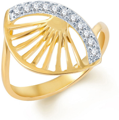 Sukkhi Eye-Catchy Alloy Cubic Zirconia Gold-plated, Rhodium Plated Ring, Gold;white
Sukkhi Eye-Catchy Alloy Cubic Zirconia Gold-plated, Rhodium Plated Ring, Gold;white