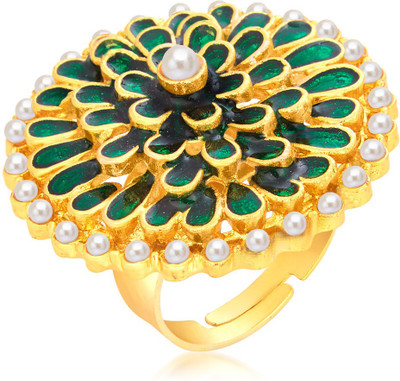 Sukkhi Gleaming Designer Traditional Cocktail Gold Plated Alloy Gold-plated Plated Ring
Sukkhi Gleaming Designer Traditional Cocktail Gold Plated Alloy Gold-plated Plated Ring