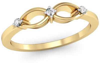 Kataria Jewellers The Xavierre American Diamond 92.5 BIS Hallmarked Silver Ring, Yellow
Kataria Jewellers The Xavierre American Diamond 92.5 BIS Hallmarked Silver Ring, Yellow