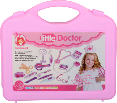 Joymart Little Doctor Doctors Play Set - Pink and Violet for kids
