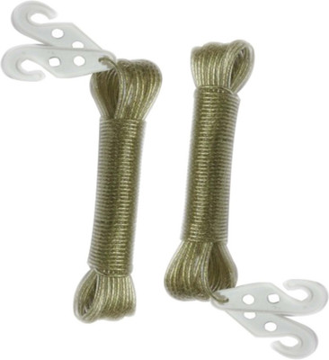 SkDeep STARDEP PVC Coated Steel Anti-Rust Wire Rope Size 20 m x 0.5 mm Set of 2 Multicolor(Length: 20 m, Diameter: 0.5 mm)
SkDeep STARDEP PVC Coated Steel Anti-Rust Wire Rope Size 20 m x 0.5 mm Set of 2 Multicolor(Length: 20 m, Diameter: 0.5 mm)
