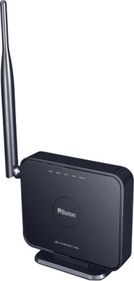 iBall 150 Mbps Wireless-N ADSL2+ Router(Black)