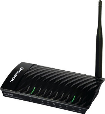 Digisol DG-HR1400 Wireless Broadband Home Router(Black)