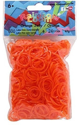 Choon's Design Official Rainbow Loom -Jelly Orange Color- 600 Pcs Count Bands Latex-free Rubber Band(Pack of 1)
Choon's Design Official Rainbow Loom -Jelly Orange Color- 600 Pcs Count Bands Latex-free Rubber Band(Pack of 1)